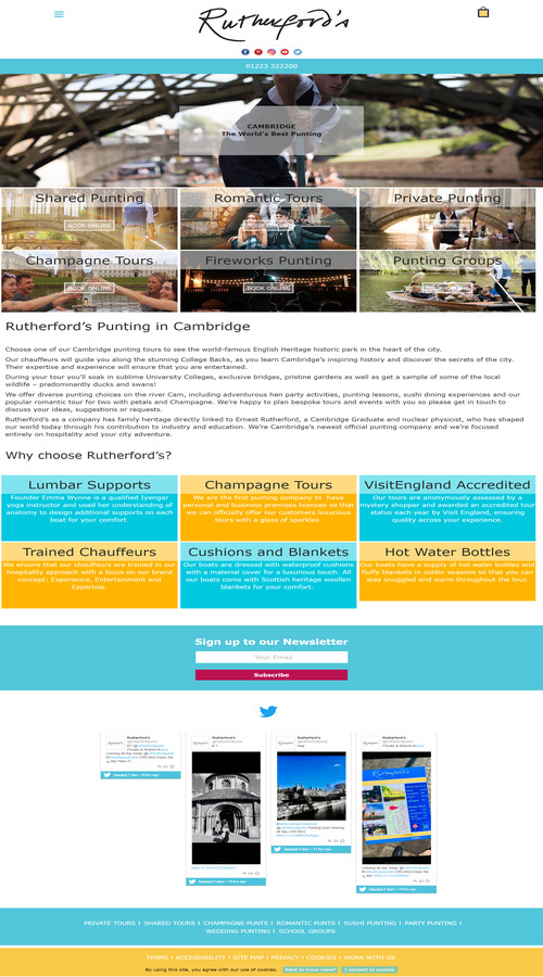 Punting Cambridge with Rutherford's screenshot 1